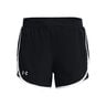 Fly By Elite 5in Shorts Femmes-Noir,Blanc