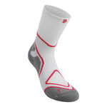 V&ecirc;tements Bauerfeind Bauerfeind Performance Mid Cut Chaussettes De Running Femmes-Blanc,Pink