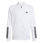 Vêtements adidas adidas 3 Stripes Knit Veste De Survêtement Hommes-Blanc,Noir