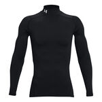 V&ecirc;tements Under Armour Under Armour Coldgear Comp Mock Haut Manches Longues Hommes-Noir