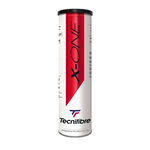 Balles de tennis Tecnifibre Tecnifibre X-One Tube De 4