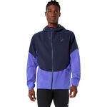 V&ecirc;tements ASICS ASICS Metarun Legend Veste running Hommes-bleu fonc&eacute;, bleu