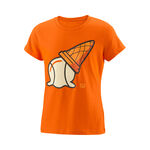 Vêtements Wilson Wilson Inverted Cone Tech T-shirt Filles - orange, multicouleur