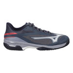 Chaussures de tennis Mizuno Mizuno Wave Exceed Court Chaussure Terre Battue Hommes-Gris,Blanc