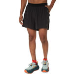 Vêtements ASICS ASICS Fujitrail Elite Short De Running Hommes-Noir