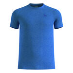 V&ecirc;tements Odlo Odlo Essential Seamless Maillot de course Hommes-bleu