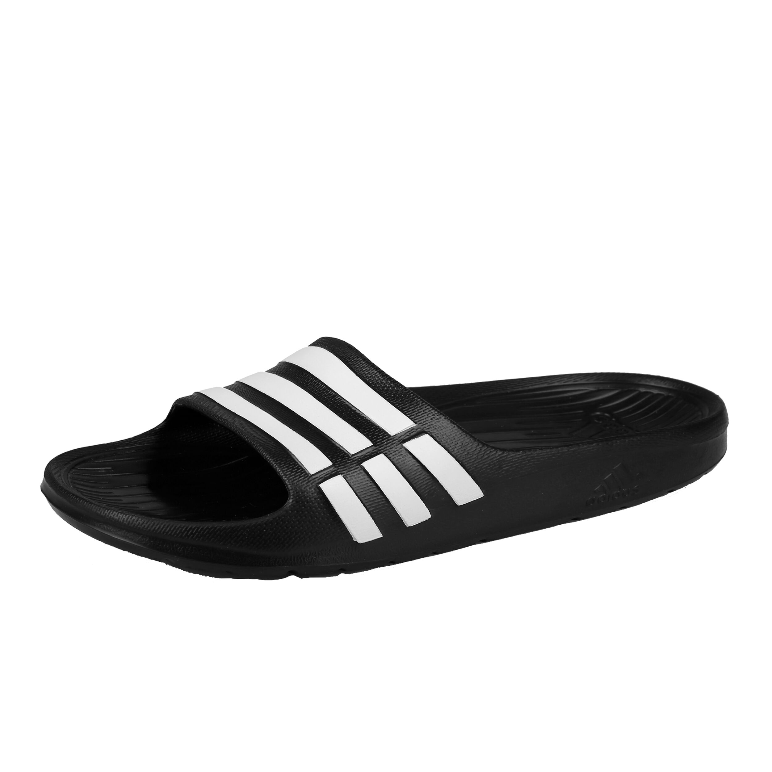 Buy adidas Duramo Slide Tongs Enfants Noir Blanc online Tennis Point BE