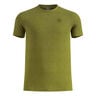 Essential Seamless Maillot de course Hommes-vert