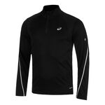V&ecirc;tements ASICS ASICS Road Lite-Show 1/2 Zip Maillot De Course Hommes-Noir