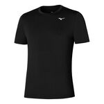 V&ecirc;tements Mizuno Mizuno Core Impulse Maillot De Course Hommes-Noir