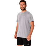 V&ecirc;tements ASICS ASICS Core Maillot de course Hommes-gris clair