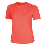 Vêtements ASICS ASICS Road Maillot De Course Femmes-Corail