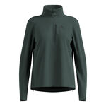 Vêtements Odlo Odlo Zeroweight Pro Warm Reflective Veste Running Femmes-Vert Olive