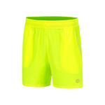 V&ecirc;tements de tennis BIDI BADU BIDI BADU Solid 7in Shorts Hommes-jaunes fluo