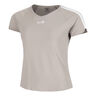 Mesh T-shirt Femmes-Cr&egrave;me
