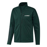 V&ecirc;tements adidas adidas Terrex XPR Softshell Veste running Hommes-vert