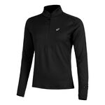 Vêtements ASICS ASICS Road Winter 1/2 Zip Mid Layer Maillot De Course Femmes-Noir