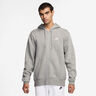 Club Bb Full-Zip Gilet En Coton Hommes-Gris
