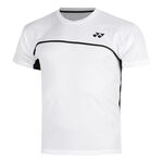 Yonex Yonex CREW NECK T-shirt Hommes-blanc, bleu fonc&eacute;