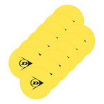 Accessoires pour entraîneurs Dunlop Dunlop Target Marquage Arrivée Pack De 12-Jaune