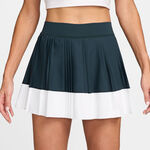 V&ecirc;tements Nike Nike CourtDri-Fit Advantage Ace Skrt High Rise Jupe Femmes-Bleu Fonc&eacute;,Blanc