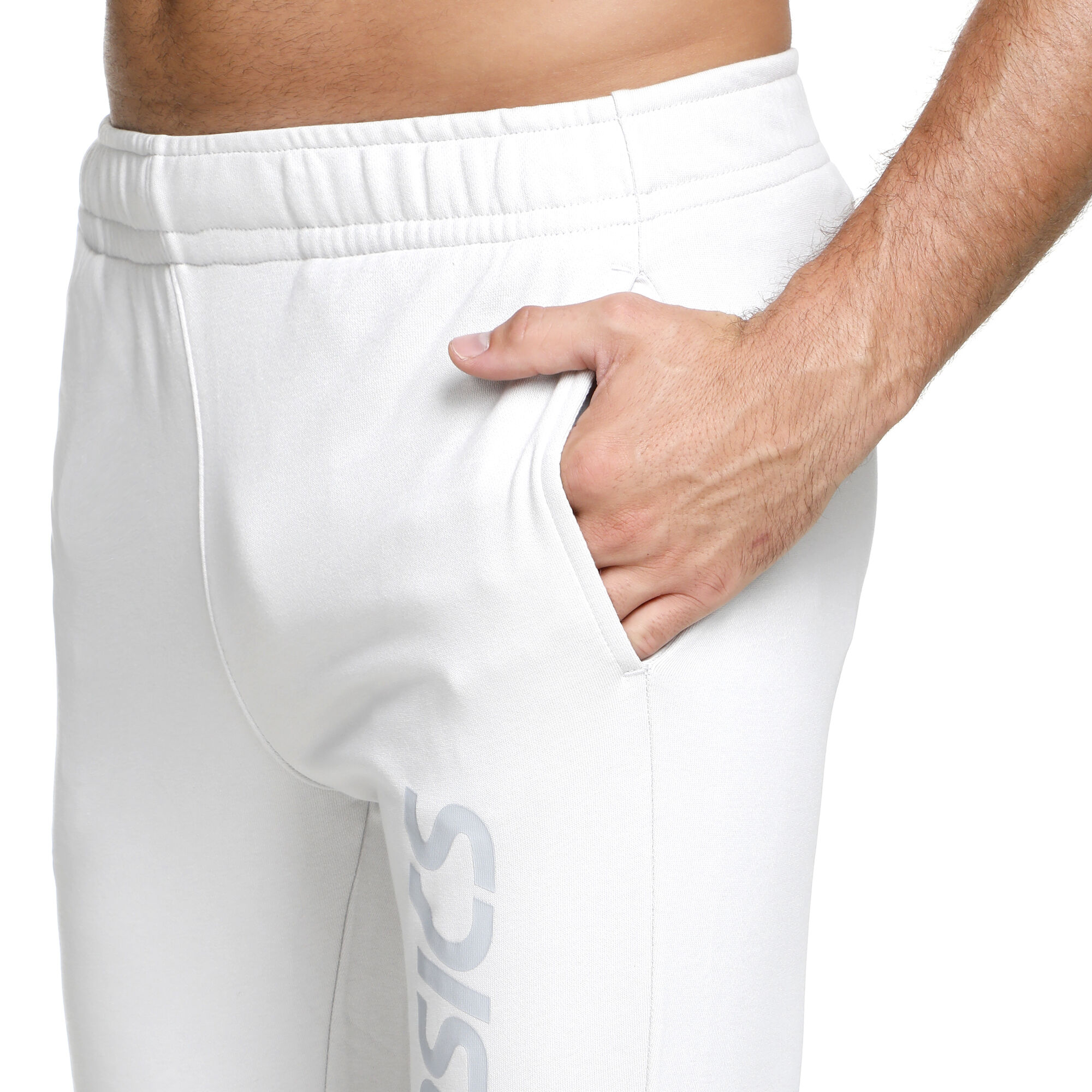 Buy ASICS Big Logo Pantalon Survêtement Hommes Gris online