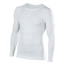 Warm Haut Manches Longues Hommes-Blanc,Argent