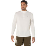 Vêtements ASICS ASICS Icon 1/2 Zip Maillot De Course Hommes-Beige