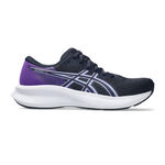 Chaussures de running ASICS ASICS Patriot 14 Chaussure de running sans stabilisateurs Femmes-bleu fonc&eacute;, lilas