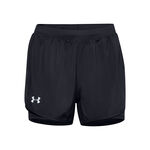Vêtements Under Armour Under Armour Fly By 2.0 2in1 Shorts Femmes-Noir,Argent