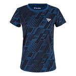 V&ecirc;tements Tecnifibre Tecnifibre X-Loop T-shirt Femmes-bleu fonc&eacute;