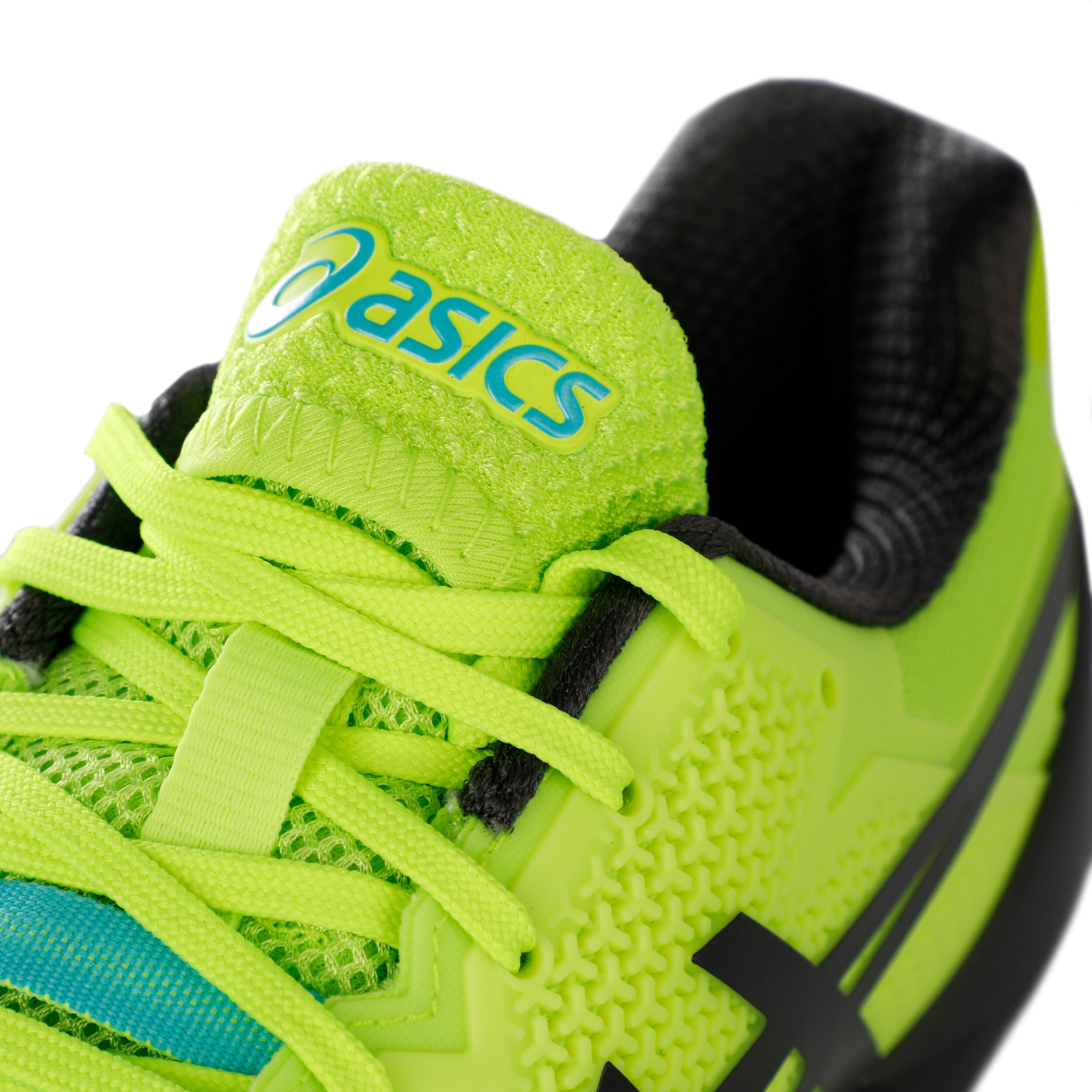Buy ASICS Gel Resolution 8 Chaussure Terre Battue Hommes Vert Fluo Noir online Tennis Point BE