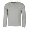 Dri-Fit Miler Dri-Fit Miler UV Maillot De Course Hommes-Gris Fonc&eacute;