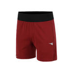 V&ecirc;tements de tennis Diadora Diadora Match Shorts Hommes-rouge fonc&eacute;