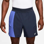 V&ecirc;tements de tennis Nike Nike Court Dri-Fit Slam Shorts Hommes-bleu fonc&eacute;, bleu