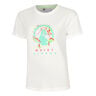 Wild Sketchy T-shirt Femmes-Blanc,Multicouleur