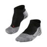 RU4 Endurance Invisible Chaussettes De Running Hommes-Noir,Gris Clair