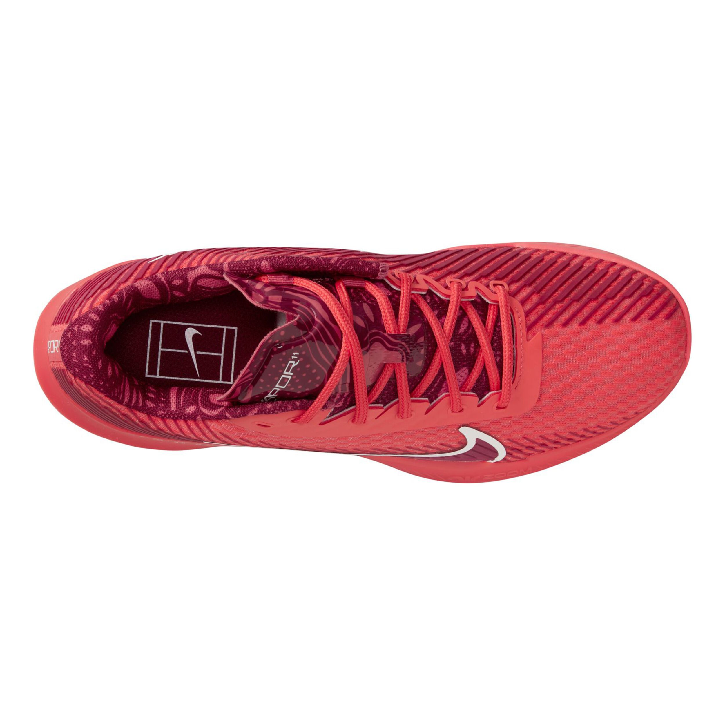 Buy Nike Court Zoom Vapor 11 Chaussure Tout Terrain Femmes Pink Fluo Rouge online Tennis Point BE