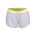 Vêtements Puma Puma Knit 3in Split Short De Running Femmes-Gris Clair,Jaune