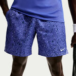 V&ecirc;tements de tennis Nike Nike Court Dri-Fit Victory 7in Shorts Hommes-bleu, bleu gris