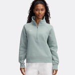Vêtements De Tennis Under Armour Ua Rival Fleece Hz-Grn