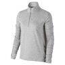 Element Half-Zip Haut Manches Longues Femmes-Gris Clair,Argent