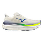 Chaussures de running Mizuno Mizuno Wave Sky 9                          Chaussure de running sans stabilisateurs Hommes-blanc, bleu