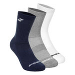 V&ecirc;tements Babolat Babolat Chaussettes De Tennis Pack De 3-Multicouleur