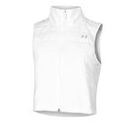 Vêtements Under Armour Under Armour Storm Session Run Gilets De Course Femmes-Blanc