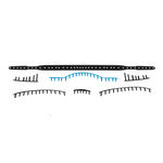 Accessoires raquettes Babolat Babolat BG PD Jr 25 Jonc-Noir