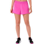V&ecirc;tements ASICS ASICS Metarun Split Short de running Femmes-ros&eacute;