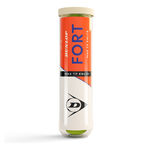 Balles de tennis Dunlop Dunlop Fort Max TP KNLTB Tube De 4