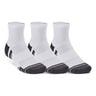 Performance Tech Quarter Chaussettes De Tennis Pack De 3-Blanc