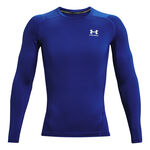 Vêtements Under Armour Under Armour Heatgear Comp Haut Manches Longues Hommes-Bleu